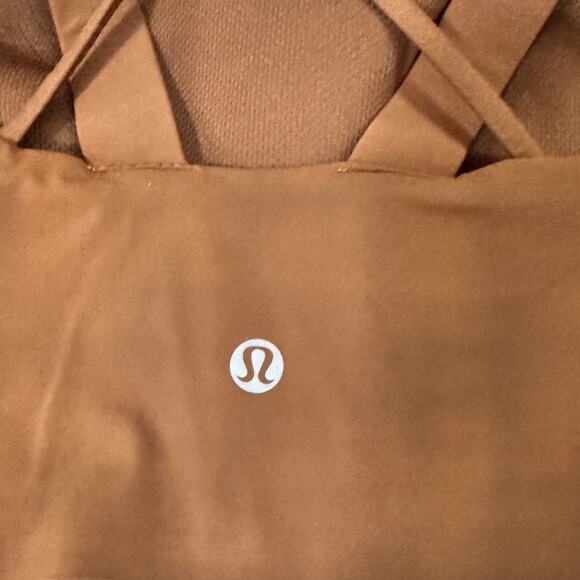 Lululemon Like a Cloud Longline Bra Brown Size 10 (No Tag, D Cup Fit) - Picture 5 of 6